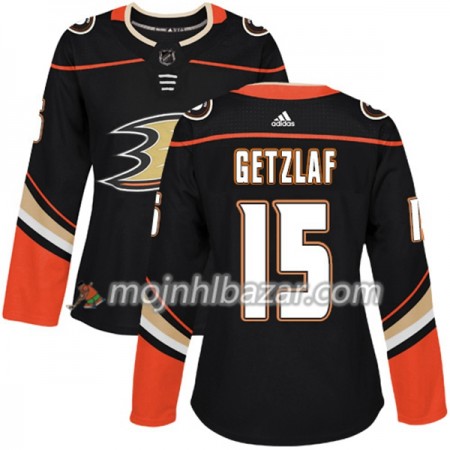 Dresovi Anaheim Ducks Ryan Getzlaf 15 Adidas 2017-2018 Crna Authentic - Ženska Dresovi Anaheim Ducks Ryan Getzlaf 15 Adidas 2017-2018 Crna Authentic - Ženska